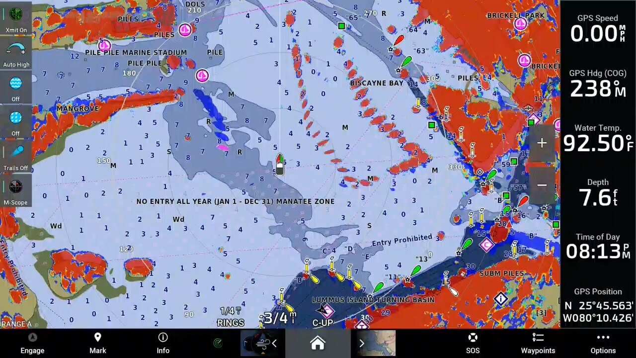 Garmin, Raymarine and Simrad Enclosed Radar Comparison. - Shotgun ...